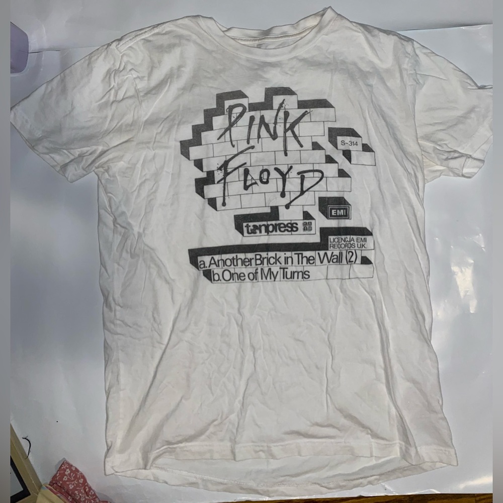 Pink Floyd white t shirt size small women’s